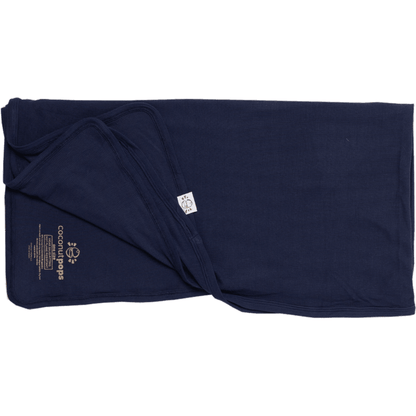 Swaddle in Navy (Ribbed) - Coconut Pops